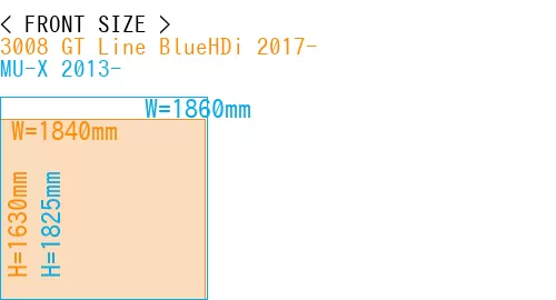 #3008 GT Line BlueHDi 2017- + MU-X 2013-